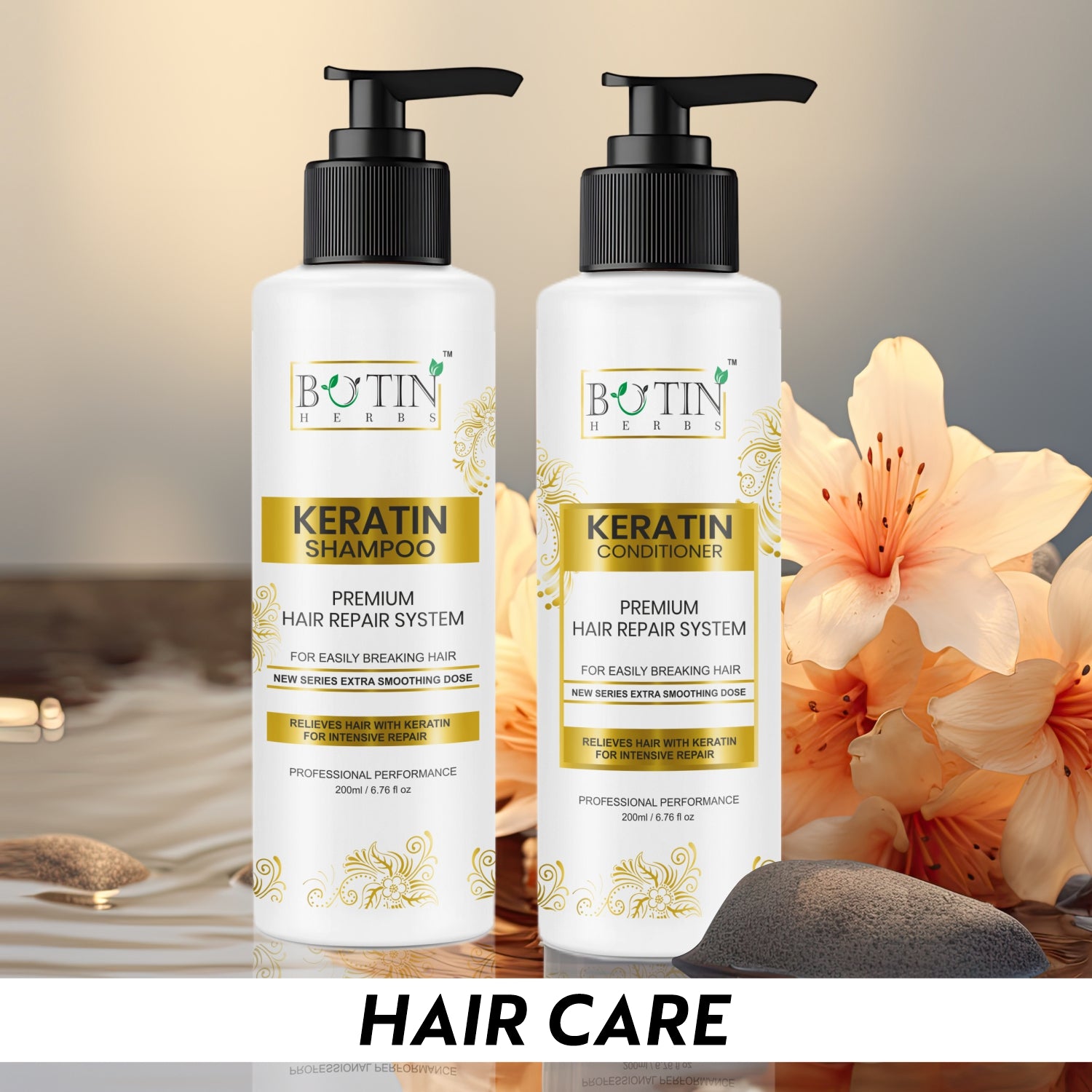 Keratin Shampoo and Conditioner